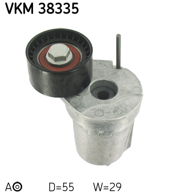 Napínacia kladka rebrovaného klinového remeňa SKF (VKM 38335)